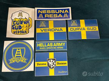 Adesivi Hellas Army curva sud Verona