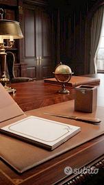 GUCCI SET CARTELLINA TAGLIACARTE PORTAPENNE BLOCCO