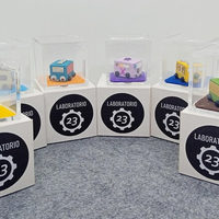 Set 6 mini furgoncini creati a mano