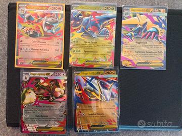 carte Pokemon collezione Mega Ex 
