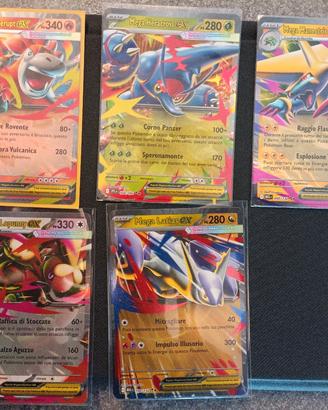 carte Pokemon collezione Mega Ex 