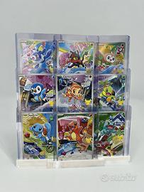 Espositore carte TCG toploader 9 carte