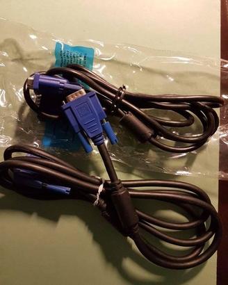 2 Cavi pc Vga