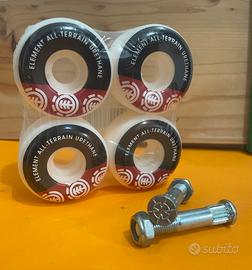 Ruote da Skate Element + 2 Kingpin Independent
