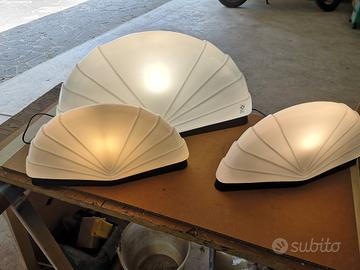 trittico lampade 