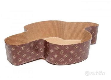 30 Pezzi Pirottini FORMA COLOMBA 1KG 1000GR