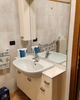 mobile bagno con lavandino e specchio 