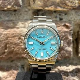 Rolex 124300 41mm azzurro 2022 Tiffany