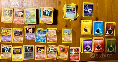 Carte Pokémon Comuni, non comuni, RARE ed Energia
