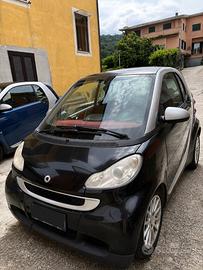 Smart 1.0 MHD 71 cv Passion Nera Interni Rossi