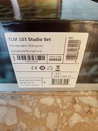 Neumann TLM 103 STUDIO SET Microfono