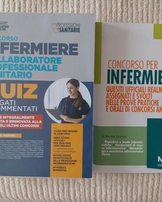 MANUALE + QUIZ CONCORSO PER INFERMIERI INFERMIERE