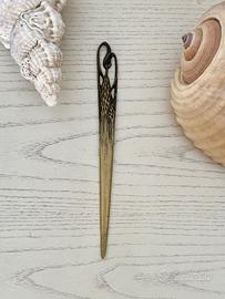 Tagliacarte antico in bronzo in stile Art Nouveau
