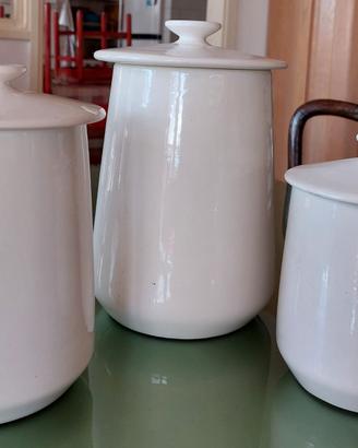 BARATTOLI VASO in CERAMICA BIANCA  partire da 15 e