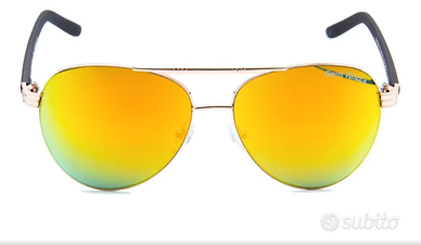 OCCHIALI DA SOLE GIANNI VENEZIA Giallo specchio N