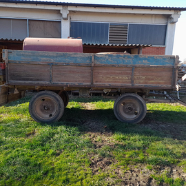 Rimorchio agricolo anni 60