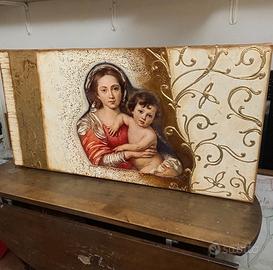 quadro con madonna