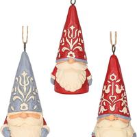 Enesco Jim Shore Heartwood Creek Nordic Noel gnomi