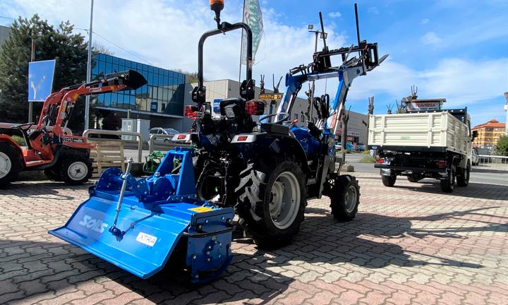 Trattore SOLIS S26 + Fresa Terra Originale cm 120