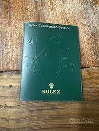 Manuale Rolex Daytona