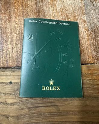 Manuale Rolex Daytona