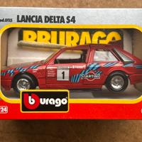 Burago 1:24 cod.0115 LANCIA DELTA S4 Martini