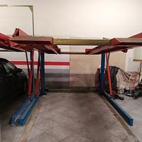 Ponte sollevatore parcheggio duplo doppio