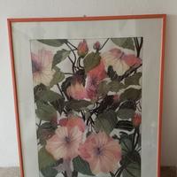 Stampa incorniciata - ibiscus di Jenni Christensen