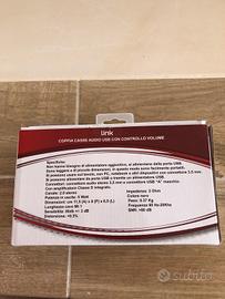 Coppia casse audio usb