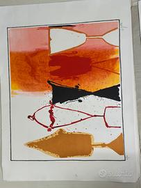pietro lista litografia quadro pittura 