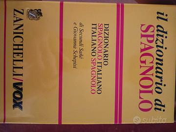 Vocabolario Spagnolo Italiano Zanichelli
