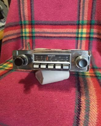 Autoradio epoca autovox FM anni 60 top gamma