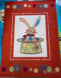 Tappeto per bambini arancione