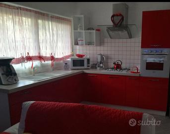 Cucina e parete attrezzata