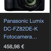 Fotocamera Panasonic Lumix DC-FZ82DE-K