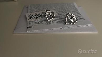 Orecchini GUESS "Beaded Heart" a Cuore - NUOVI con