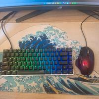 Tasteira Ajazz e Mouse Logitech