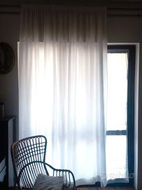 Tenda arredo bianca grande