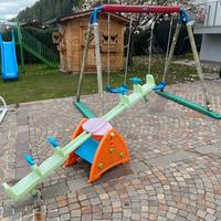 Altalena chicco piu giostrina