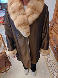 giaccone con visone