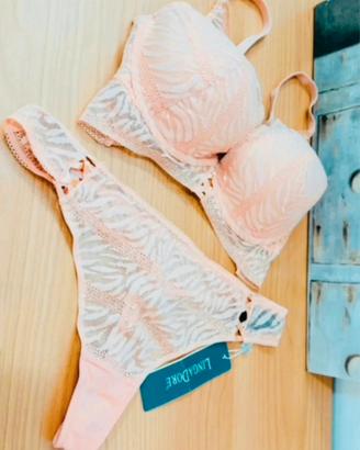 🦋Completo reggiseno e slip lingadore XL poliestere