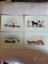 cartoline "Carrozze di tutto il mondo"