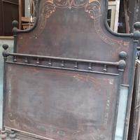 letto in ferro  vecchio
