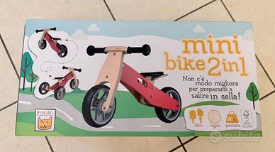 Triciclo trasformabile in bici 2 in 1 senza pedali