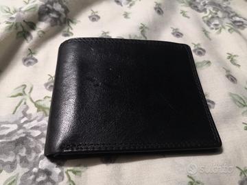 Portafoglio / borsellino vera pelle uomo compatto 