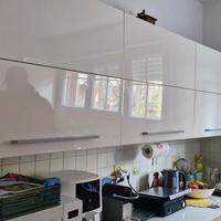 pensili cucina legno laccato bianco