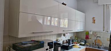 pensili cucina legno laccato bianco