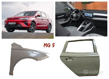 MG 5 paraurti cofano parafango fanale cerchi box