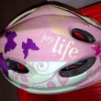 casco bicicletta da bambina