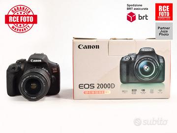 Canon EOS 2000D + Canon EF-S 18-55 3.5-5.6 IS II